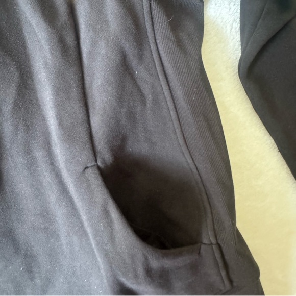 Lululemon Floral Flock Pullover Lightweight Scuba Cotton Velvet SweatShirt Goth - Picture 9 of 16